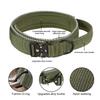 Heavy Duty Reflective Nylon Dog Collar Anti-Escape Adjustable Tactical Training Dog Collar with Control Handle Large Dog Product
