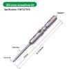 Weili 801 Serie 5mm Kreuzschlitz Magnetischer Elektrischer Schraubendreher Bit