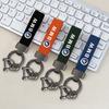 Suede Metal Car Emblem Keychain Keyring Anti-loss Key Chain For BMW 50th Anniversary 1 3 5 7 Series E83 F16 E70 F10 F20 M2 M3 M5 pdcr06