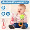 Baby Music Teether Rattle Toy for Child 0-12 Education Mobile Cot Kids Bed Bell Newborn Stroller Crib Infant Pacifier Weep Tear