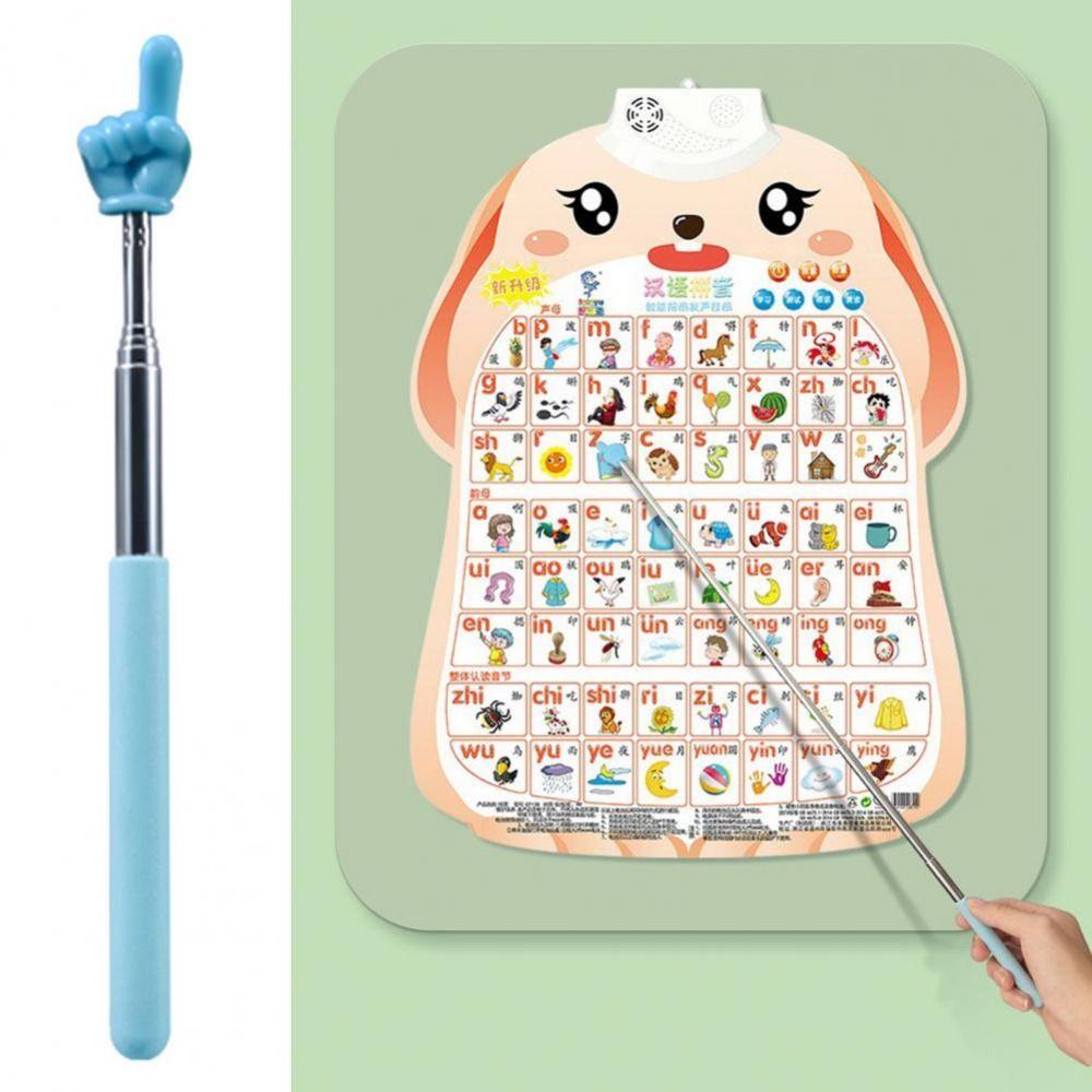 Finger Shape Reading Guide Pointer Retractable Handheld Blackboard Presenter Stick  Meeting