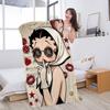 Cartoon B-BettyS BoopS Microfiber Beach Towel Absorbent Quick Dry Soft Yoga Swimming Resort Mountain Climbing Towel