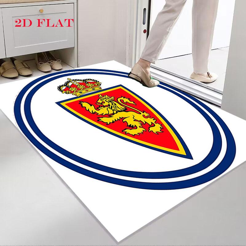 Real Zaragoza POSTER Carpet Rug for Living Room Bedroom Home Sofa Decoration,Kids Play Nonslip Floor Mat
