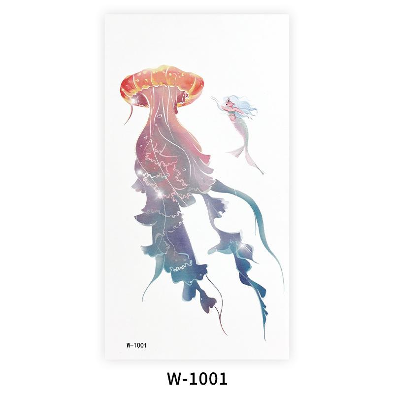 Cartoon Tattoo Sticker Waterproof Butterfly Tattoo Sticker Cute Little Fresh Temporary Tattoo Tattoo