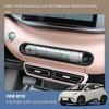 Auto Center Console AC Button Etc Frame for BYD Dolphin Mini Seagull Dolphin Surf 2024 2025 Decorative Trim Interior Accessories