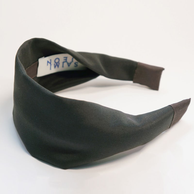 SAIMI JEON SAIMI SIGNITURE HAARBAND tintengrau