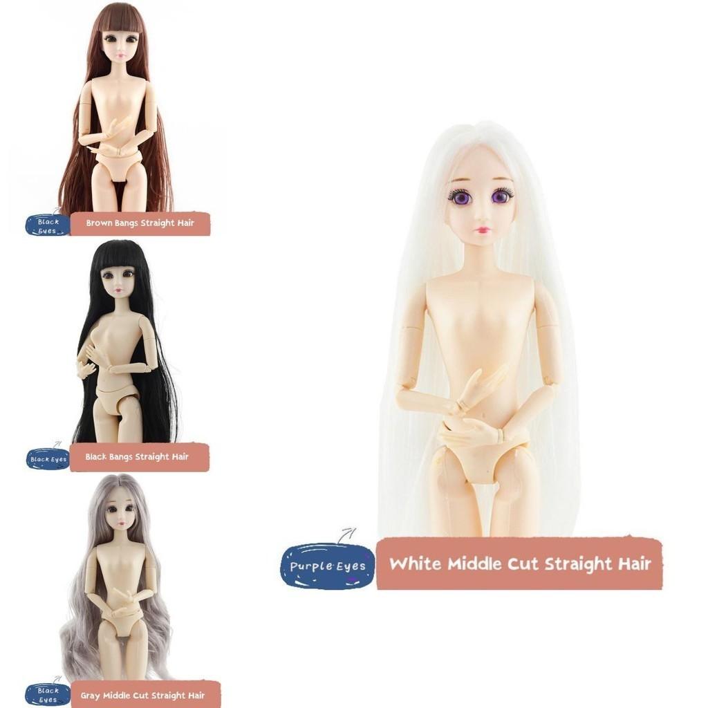 Colorful Hair Fashion Doll With 20 Joints Diy Princess Girl Toy For Girls