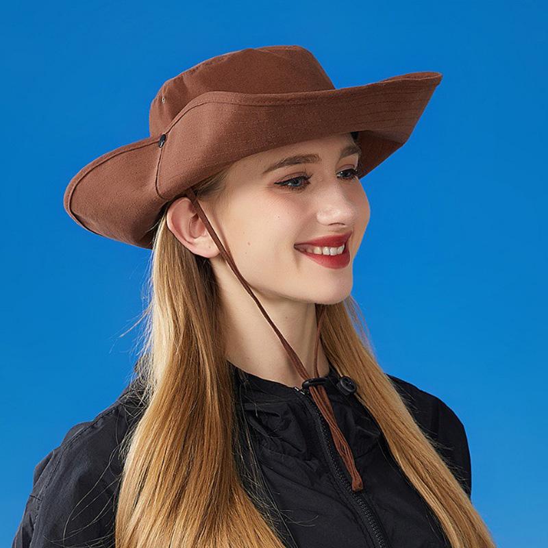 Waterproof Outdoor Sun Hat Men's Summer Sunscreen Fisherman Hat Women Mountaineering Hat