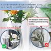 Support Flexible pour Tige de Fleur en Silicone Dispositif Multifonctionnel pour Façonner les Bouquets Réutilisable et Imperméable Facile à Utiliser pour Arrangement Floral DIY