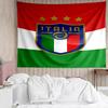 Italy Shield Design Printed Printed Tapestry, for Bedroom,Livingroom, dormitory, Large Wall Decor, Fabric Decor Fan Birthday Gifts