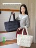 2025 Women's Lightweight Puffy Tote Bag - Perfect for Travel, Work, Beach, Gym