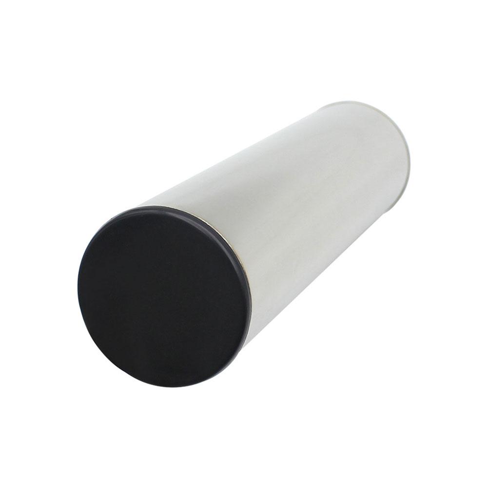 Portable Stainless Steel Cylinder Sand Shaker Musical Rhythm Percussion Instruments(Silver)