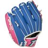 Sakurai FALCON Baseball for Youth Fits Size for Early Elementary School Blue x Pink Glove, All-Around, Softballs, 120-130cm, Students, FG-1202,
