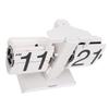 Flip Down Clock Multifunctional Vintage Mechanical Flip Desk Table Clock with Drawer for Office