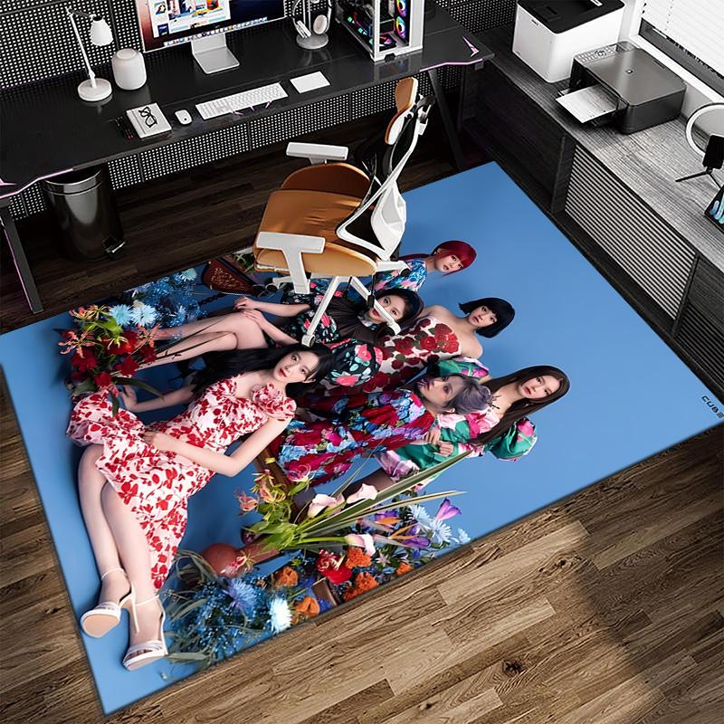 Kpop idle Colorful Dreams  Carpet, Kitchen Rugs, Yoga Mat, Non-Slip Mats, Rug for Bathroom, Living Room bedroom, Camping Rugs Christmas Gift