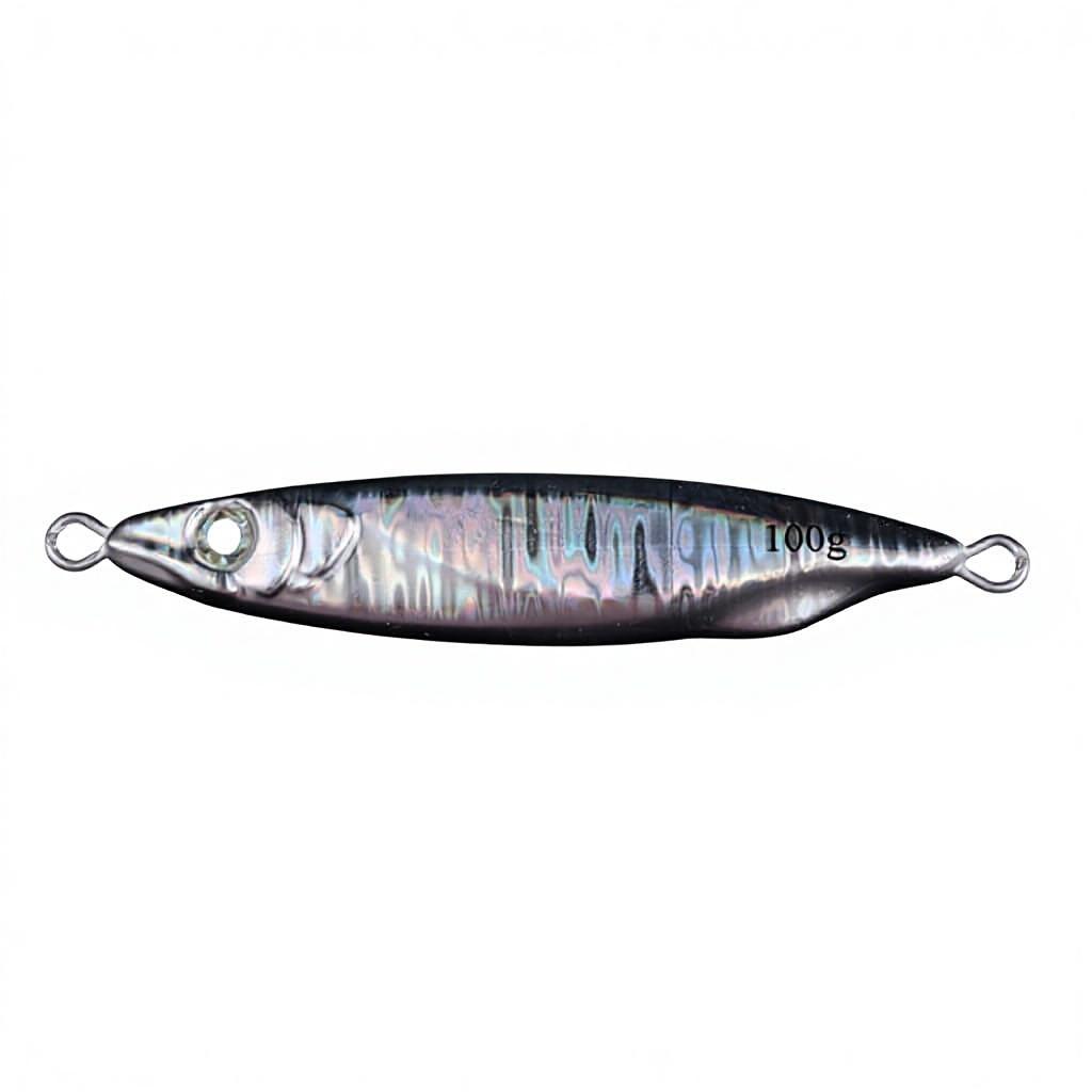 Shore Casting Lure Sea Boat Fishing 60/80/100 Grams Vibration Sinking Metal Jig Head Lead Bass Dedicated Artificial Hard Bait