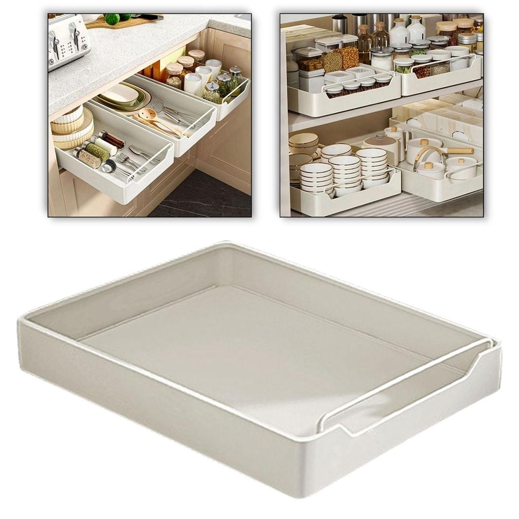 Pull Out Cabinet Organizer Heavy Duty Kitchen Storage Rack for Snack Width 40 depth 53
