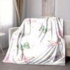 1Pc Butterfly Watercolor Background Blanket Soft And Comfortable Casual Warm Camping Travel Christmas Halloween Xmas Gift Em92856