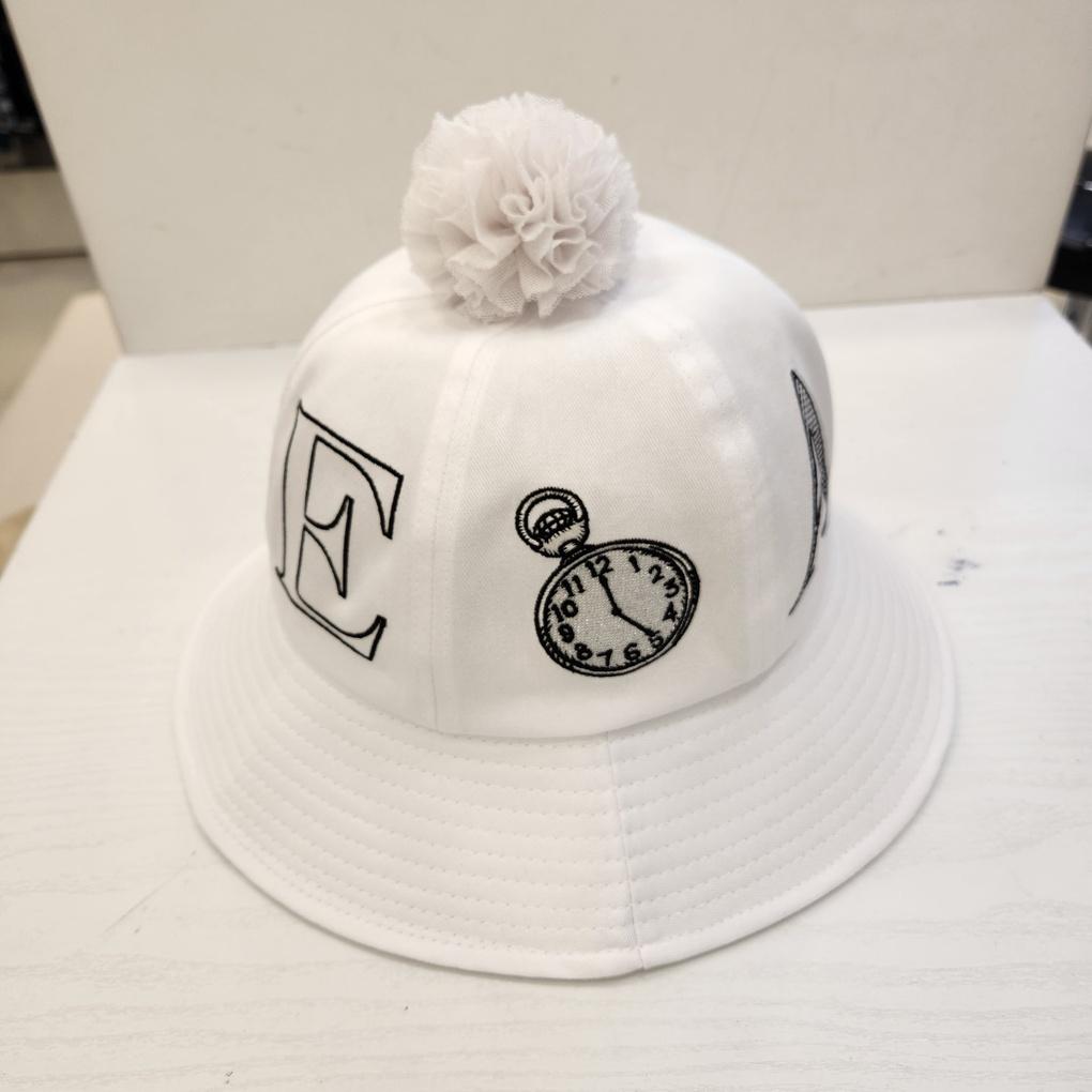 Golf Feminine Corsage Decorated English Logo Bucket Hat