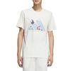 adidas GRAPHIC SHORT SLEEVE T SHIRT T Shirt Unisex Jade White KB7751