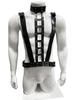 Men' Bodysuit "Ladder" Leder 3002