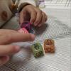 5PCS Finger Guessing Game Dice 20MM Rock Paper Scissors KTV Bar and Family Party Props Adults Kids Novelty Toys Funny Gifts