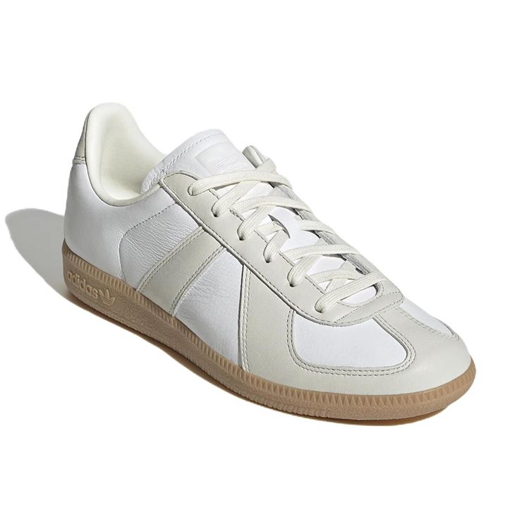Adidas Originals Bw Army Leather Comfortable Non-Slip Durable Lightweight Low-Top Sneakers Unisex Sneakers Off-White HP5515