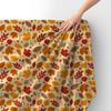 Royal Samt Stoff Polyester Zum Nähen - Motiv Herbstblätter