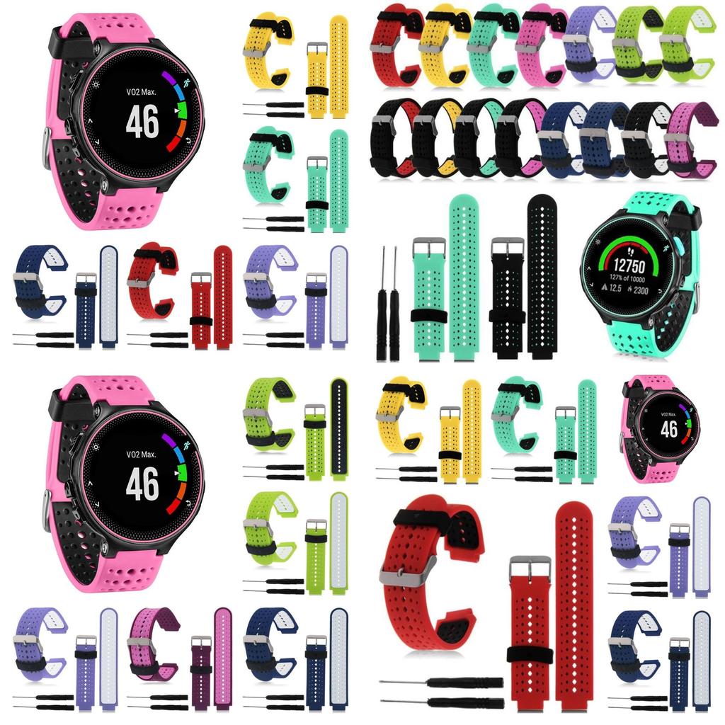 Stylish Garmin Forerunner Silicone Band For 220 230 235 620 630 Comfortable Fit