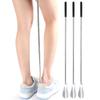 Telescopic Shoehorn Stainless Steel Shoehorn Folding Shoe Lifter Convenient Shoe Fitting Tool for Various Boots Shoe