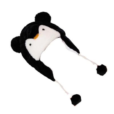 Tier-Themen-Plüsch-Mütze mit Ohrenklappen und dickem Fleece-Ohrenschutz Capybara-Plüschmütze Ohren Mützen Mützen