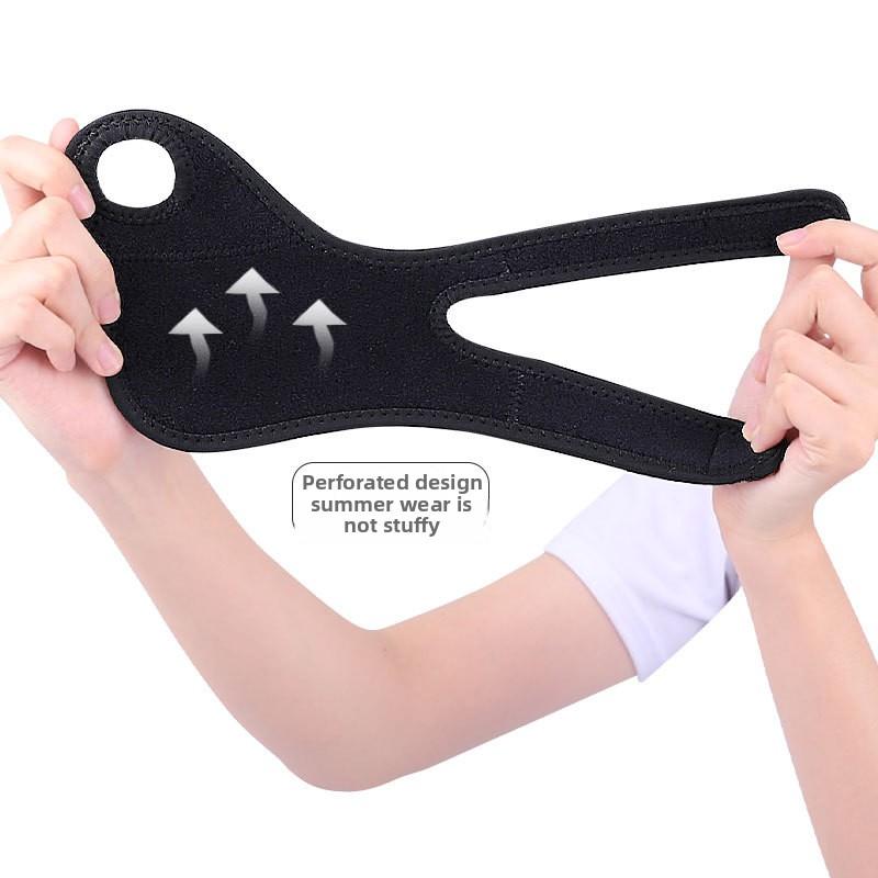 Wrap-around Sports Winding Straps Double Pressurized Fixed Wrist Guards Men's and Women's Fitness Sheaths Sweat-absorbing and Breathable Wrist Guards