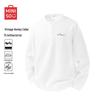 Men's Henley Neck Heavyweight Long Sleeve T-Shirt