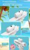 .Funny Double-Sided Reverse Water Gun - Summer Prank Toy,Mini Tactical Water Sprayer for Kids & Adults, Pool Beach Water Fight