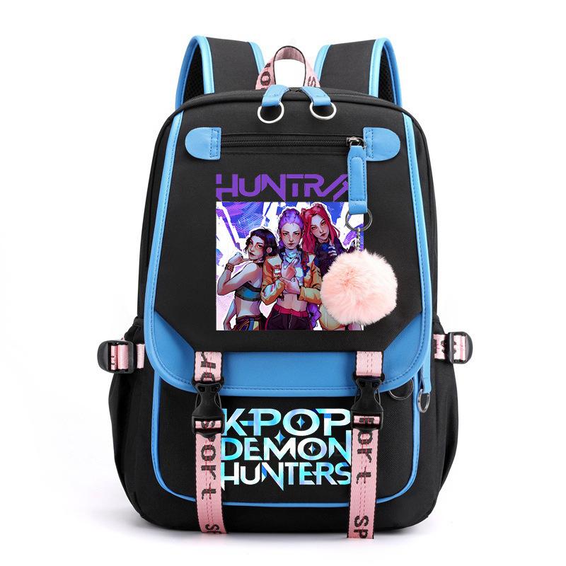 Witch Hunter Animation Cartoon Printed School Bag Large Capacity Junior High School Student Backpack