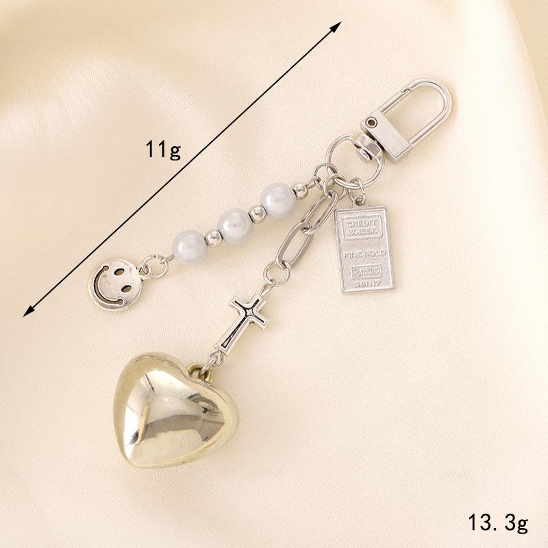 Handmade Colorful Bow Pendant Phone Case Keychain Lanyard Charm