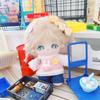 Cotton Jeans Material T-shirt Jeans Pants Mini Cloud Rabbit Raglan  10cm Cotton Stuffed Doll