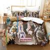 New Goblin Slayer Beding Set Single Twin Printed Bed Linen Set With Pilowcase Bed Soft Duvet Cover Single Double Quen Super King-Sized Dimensionsd