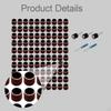 Sanding Drum Kit 80 Grit Aluminum Oxide Sleeves Mandrels Set for Most Rotary Tools