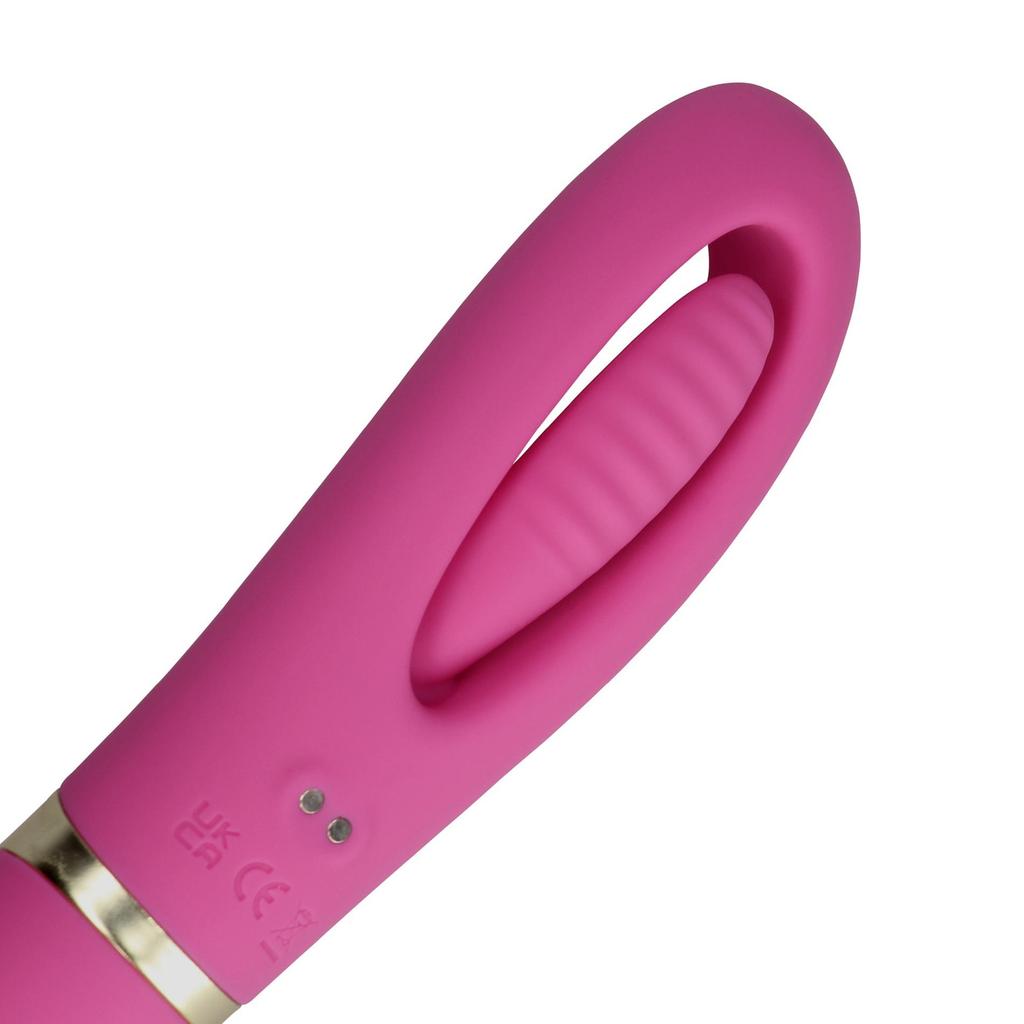Double-Sided Flapping And G-Spot Vibrator