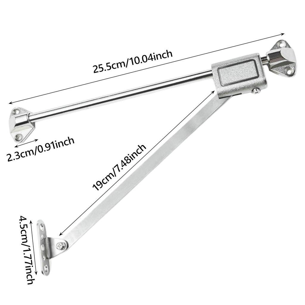 Cupboard Flap Down Door Stay Cabinet Hinge Smooth and Stable Sturdy Easy Installation Drop