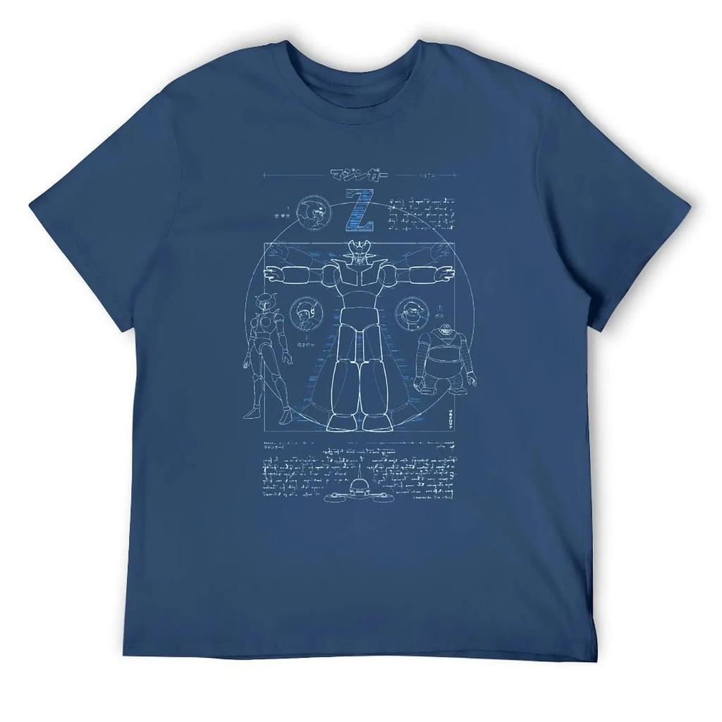 241 Mazinger Z Blueprint For Sale Tees Cute T-shirt Crewneck Campaign  Funny Novelty Travel USA Size