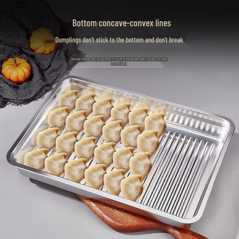Jingbeier 304 Stainless Steel Dumpling Storage Tray