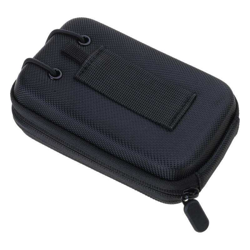 Golfing Rangefinder Carrying Bag with Carabiner Belt Clip Water Resistant Hard Storage Holder Case