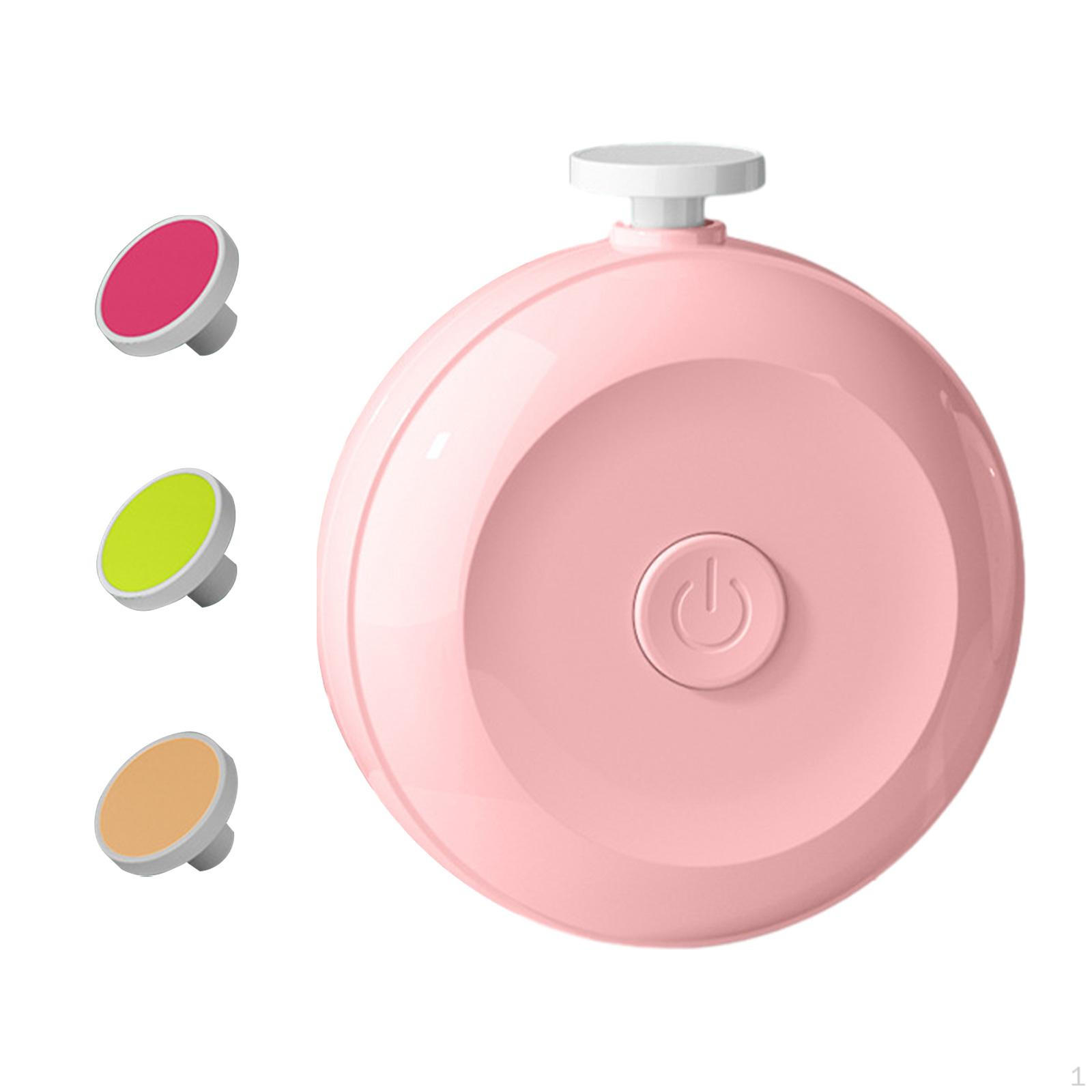 

Автоматическая электрическая пилка для чистки ногтей, шлифовальный станок, триммер для домашнего использования розовый