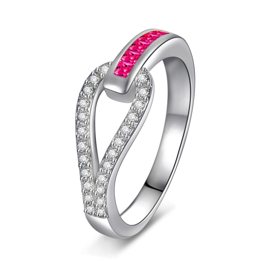 Fashionable Label Head Pocket Diamond Ring