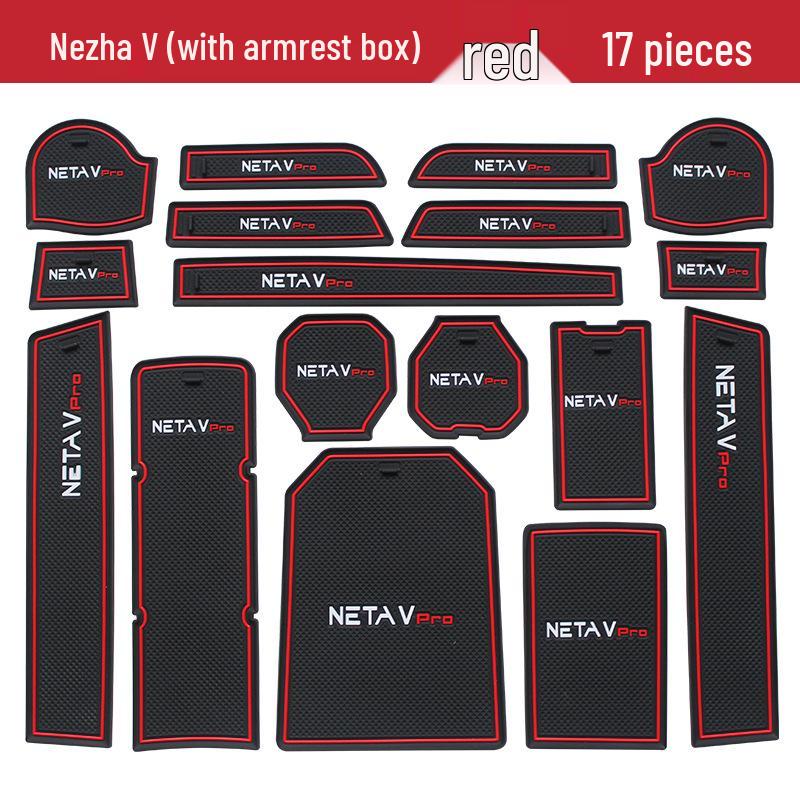 Nezha V Door Slot & Cup Holder Pad for Interior Decoration & Storage Enhancement