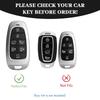 Car Key Cover for 2022 Replacement 7 Buttons Remote Key Fob Case Full Protection Sleeve Flexible Protective Shell