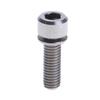 Motorcycle Socket Allen Head Bolt Cap Screw - Choose Size Silver, M6x20