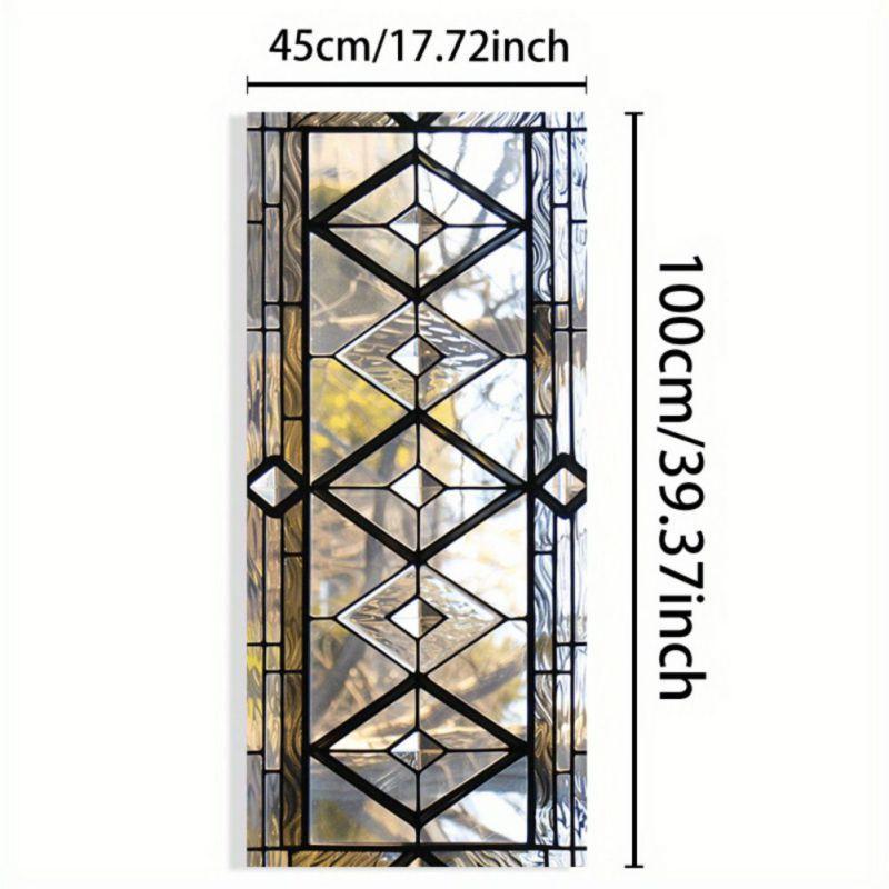 45*100cm Aknakleebised Elektrostaatiline Klaasikleeps Kodu Kaunistus